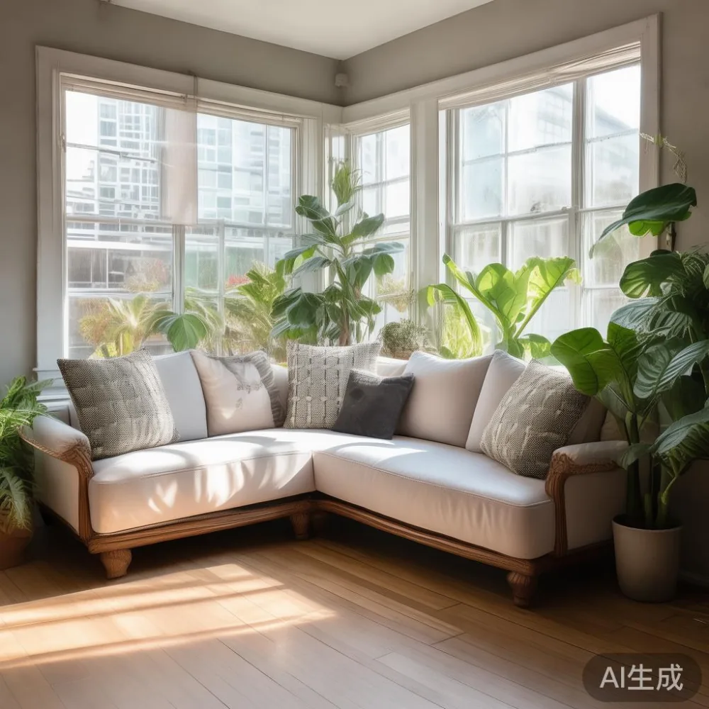 From Cart to Living Room: A Singapore Buyer’s Guide to Furniture Deliv — corner of a small condo apartment with wooden fl