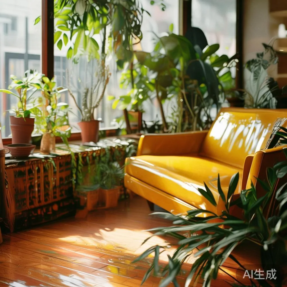 How to Care for Lacquered Surfaces in a Tropical Climate: A Singapore — corner of a small condo apartment with wooden fl