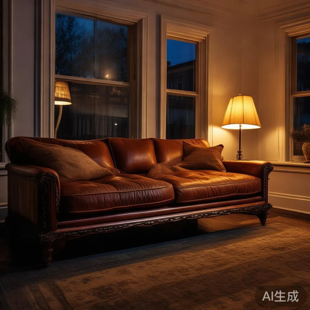 Beyond the Showroom: What Actually Drives the Price of Solid Wood Furn — room setting at dusk with warm lamp light, film