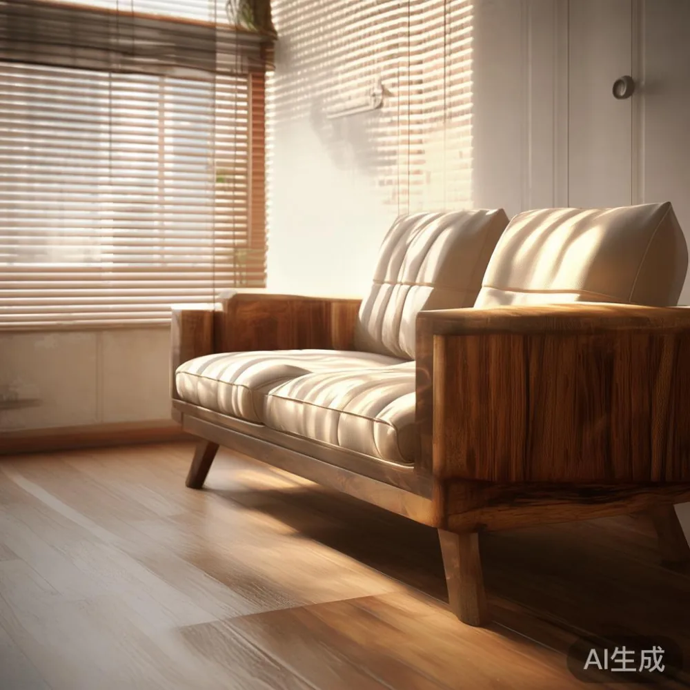 Beyond the Showroom: What Actually Drives the Price of Solid Wood Furn — in a sunlit Singapore HDB living room, morning l
