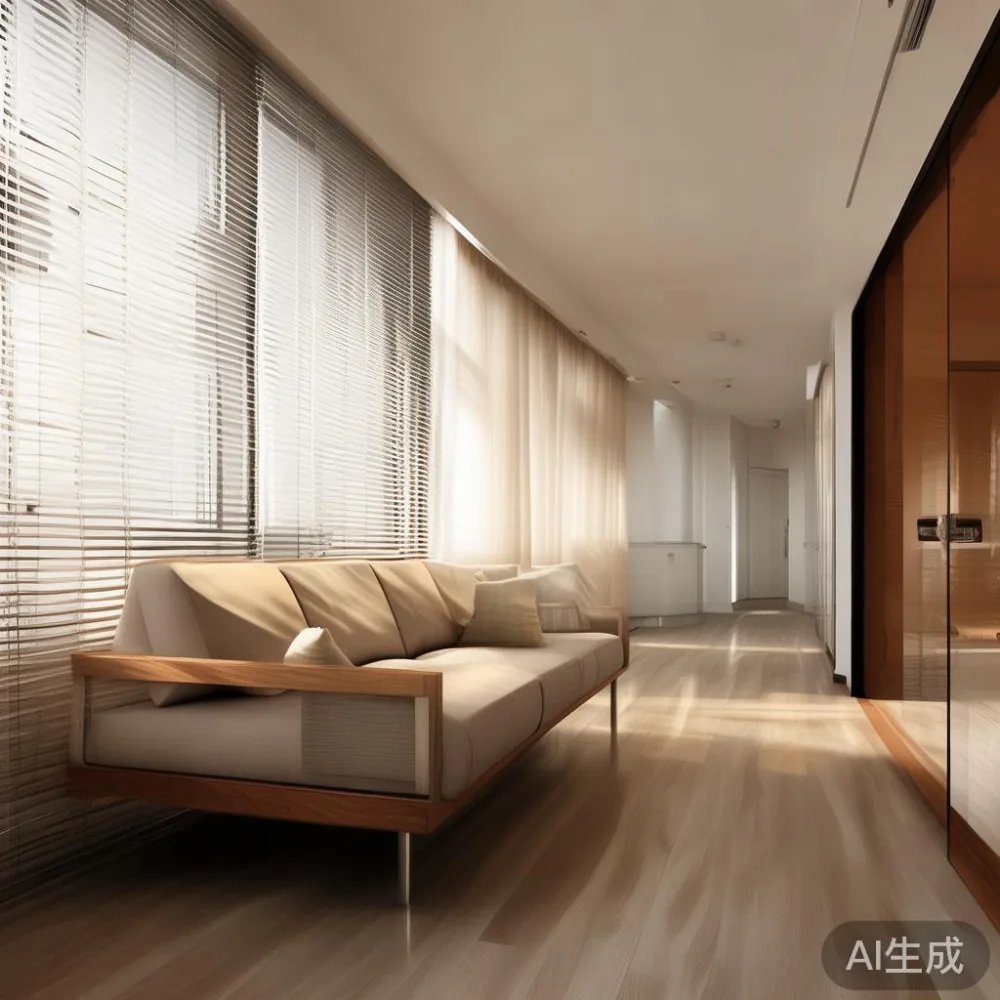 Humidity, HDB Corridors, and the Solid Wood Furniture You Live With in — in a sunlit Singapore HDB living room, morning l