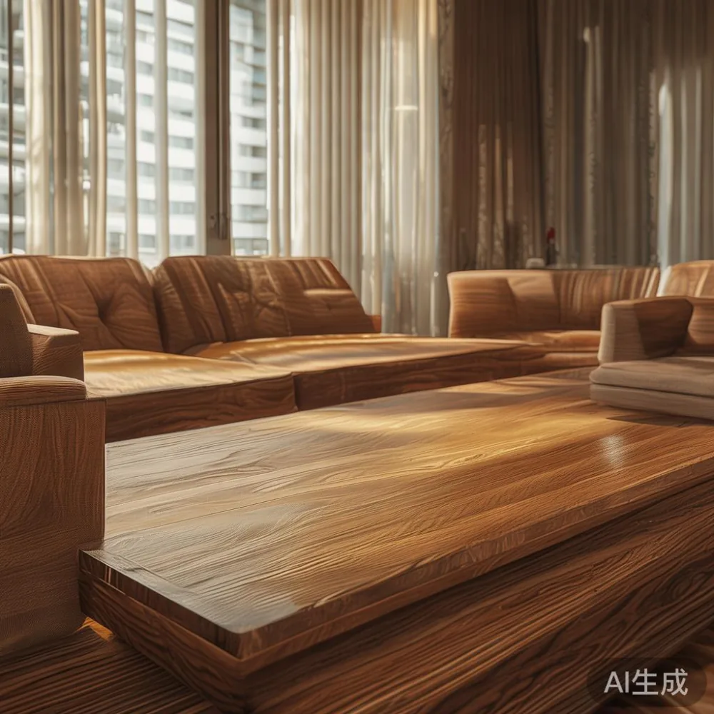 How Humidity in Singapore Wrecks Solid Wood Furniture (and What HDB Ow — in a sunlit Singapore HDB living room, morning l