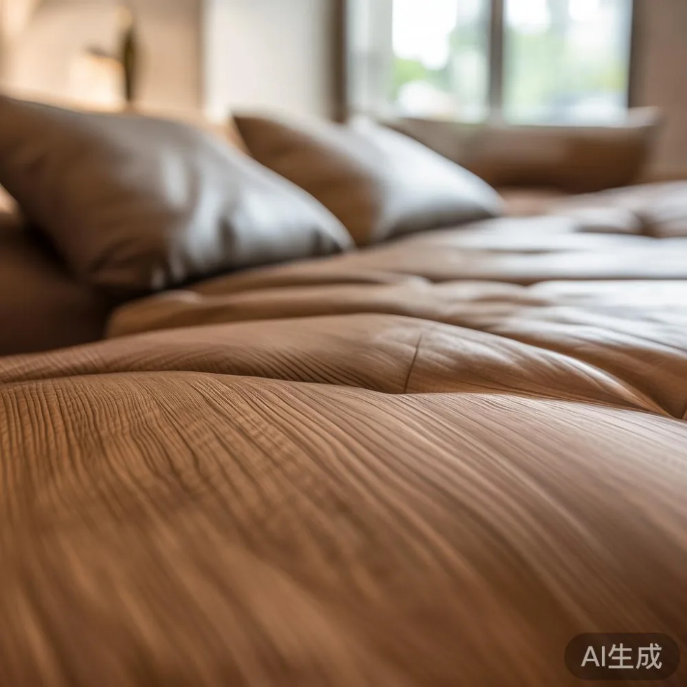 Achieving Warm Minimalism with Furniture in Singapore — close-up of the grain and joinery detail, shallo