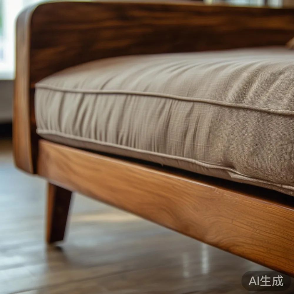 How to Read a Furniture Warranty Without Getting Caught Out: A Singapo — close-up of the grain and joinery detail, shallo