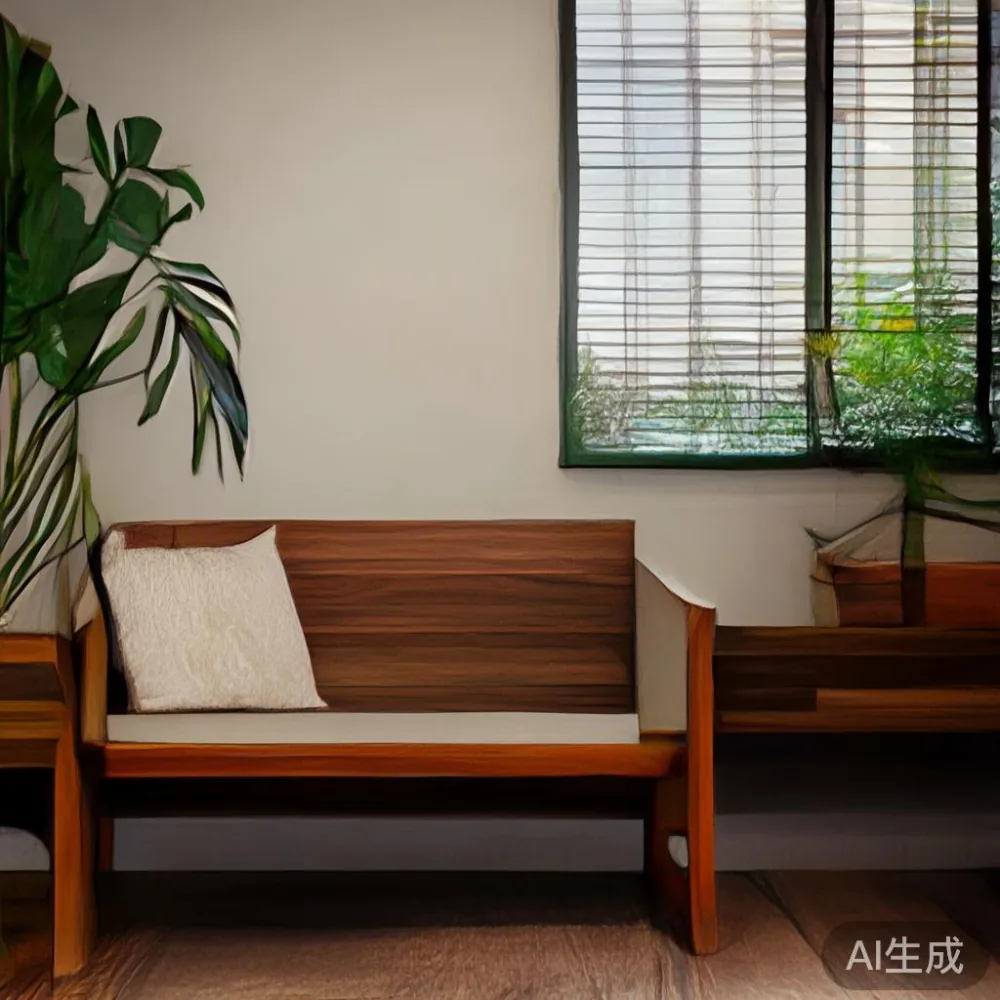 Living with Wood in Singapore: Humidity, HDB Flats, and How to Choose — corner of a small condo apartment with wooden fl