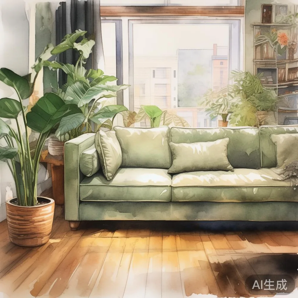 Buying a Sofa SG Online? The Real Delivery and Assembly Story for HDB — corner of a small condo apartment with wooden fl