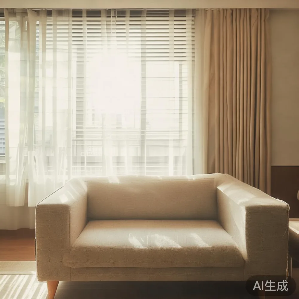 How to Choose the Right Sofa Size for a Singapore HDB Living Room: A P — in a sunlit Singapore HDB living room, morning l